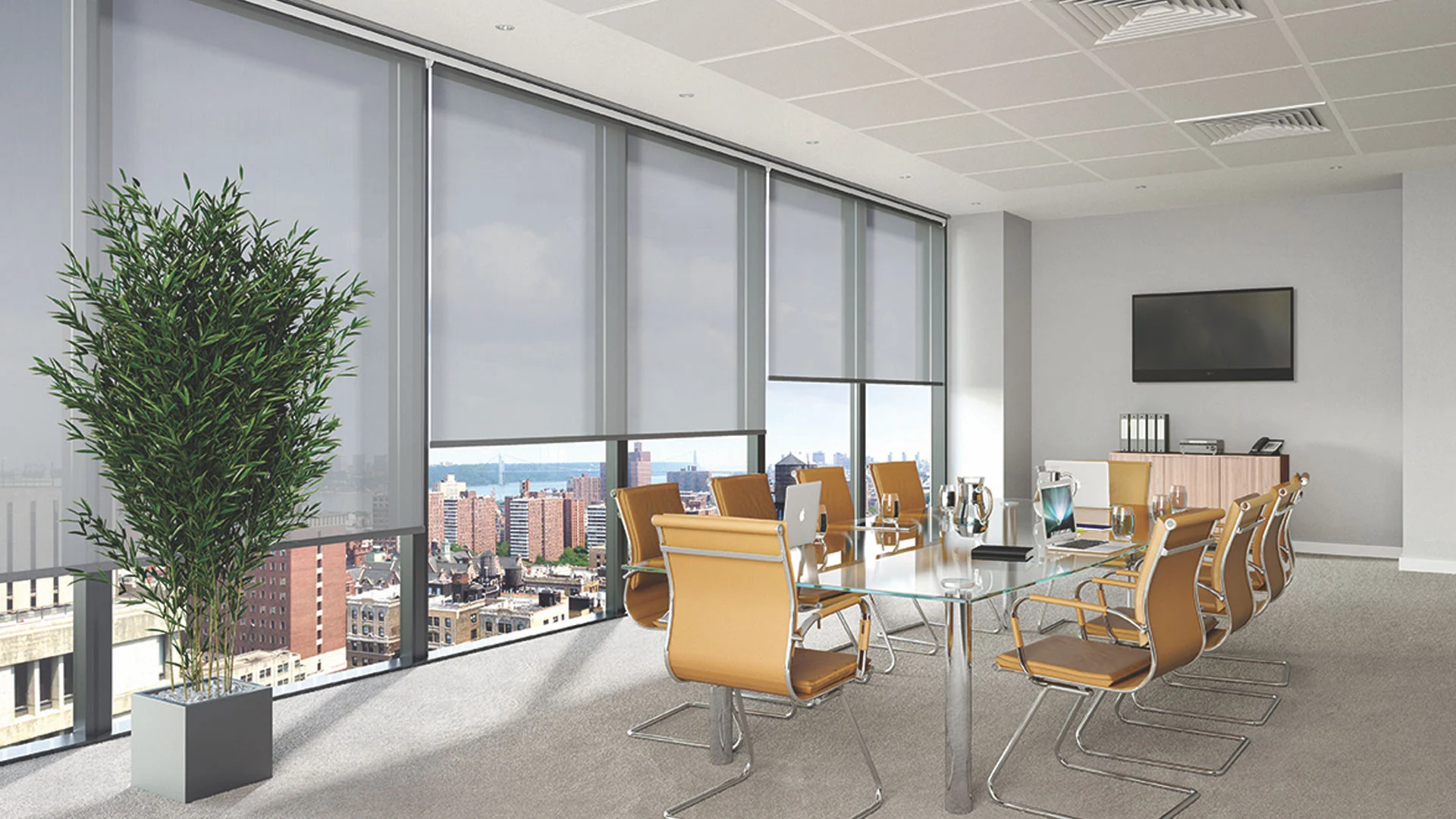 Commercial blinds project