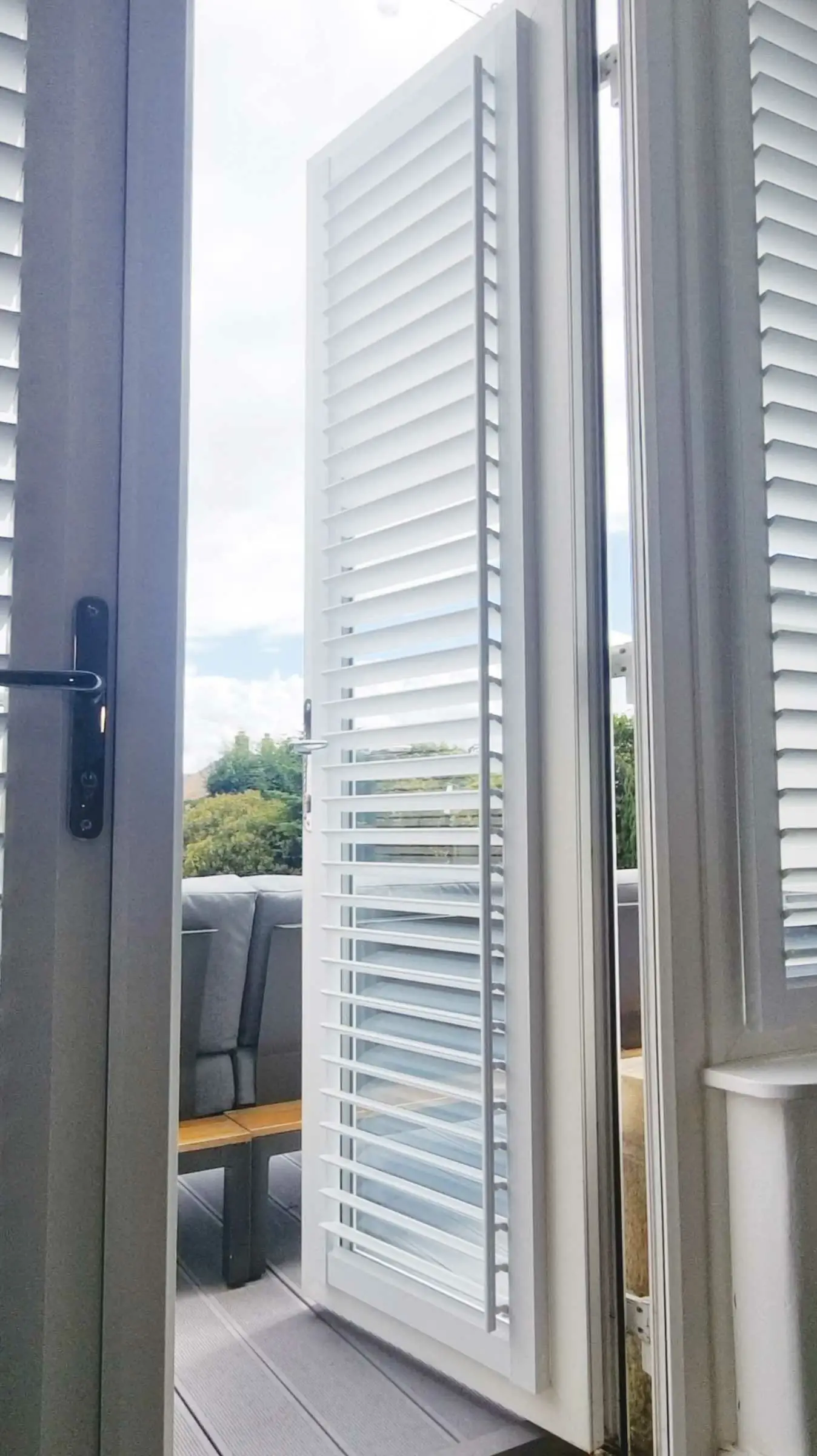 Shutters Lite fitted in a soft room